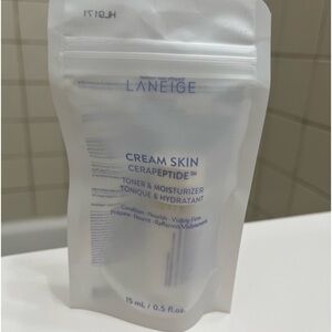 Laneige Cream Skin Cerapeptide Toner & Moisturizer 0.5 oz